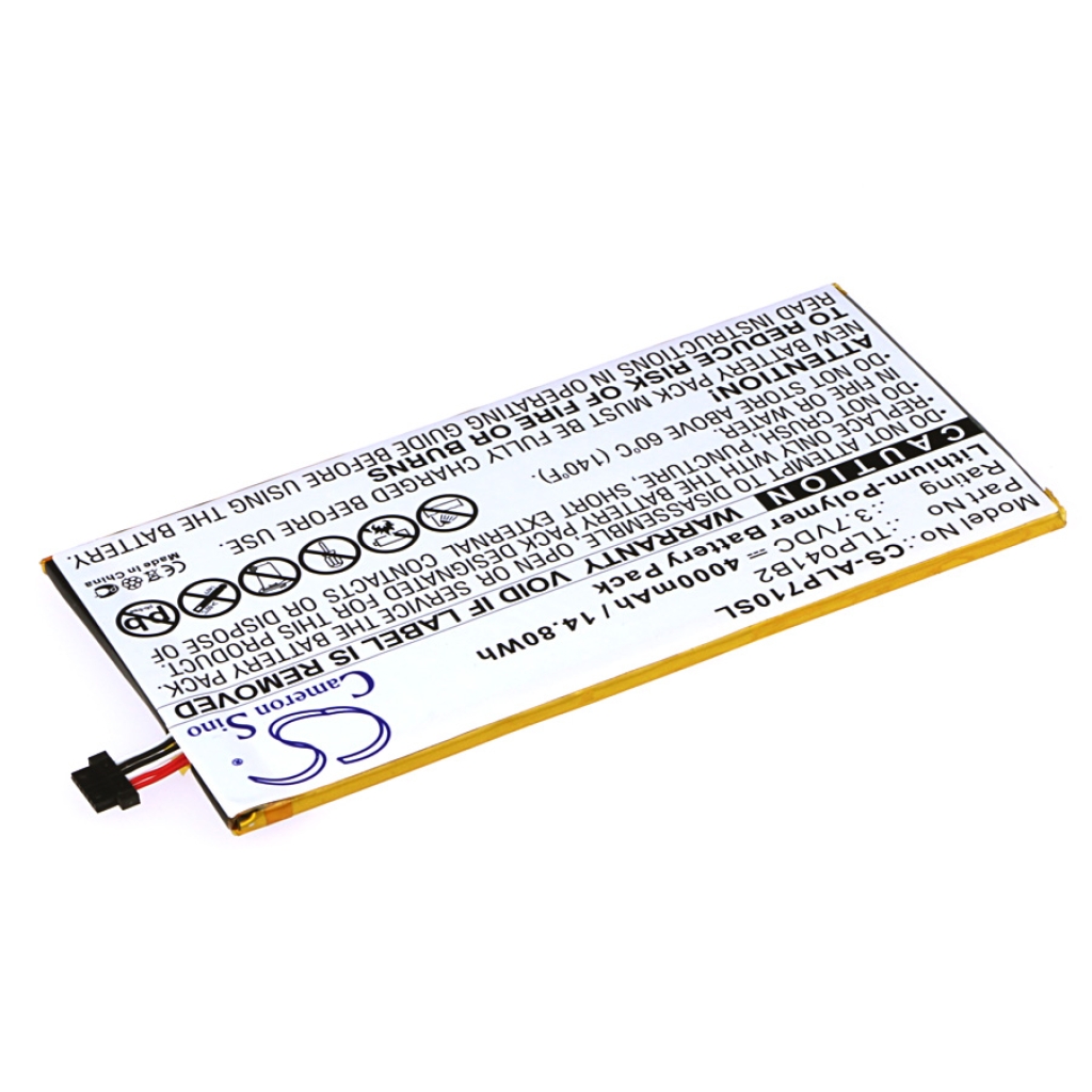 Compatible battery replacement for Alcatel TLP041B2