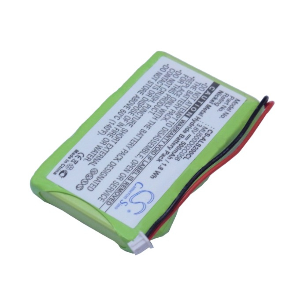 Compatible battery replacement for Audioline MU500D02C056