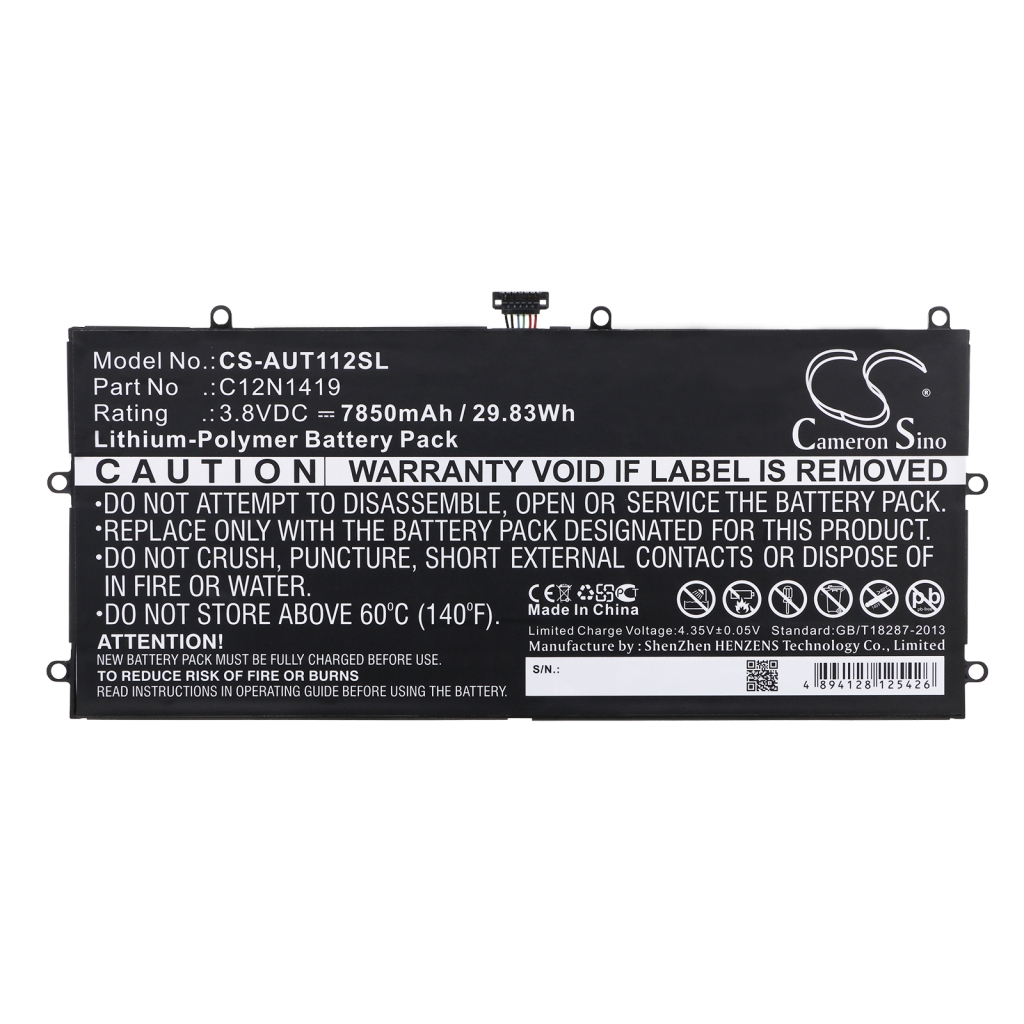 Compatible battery replacement for Alcatel TLP058AC