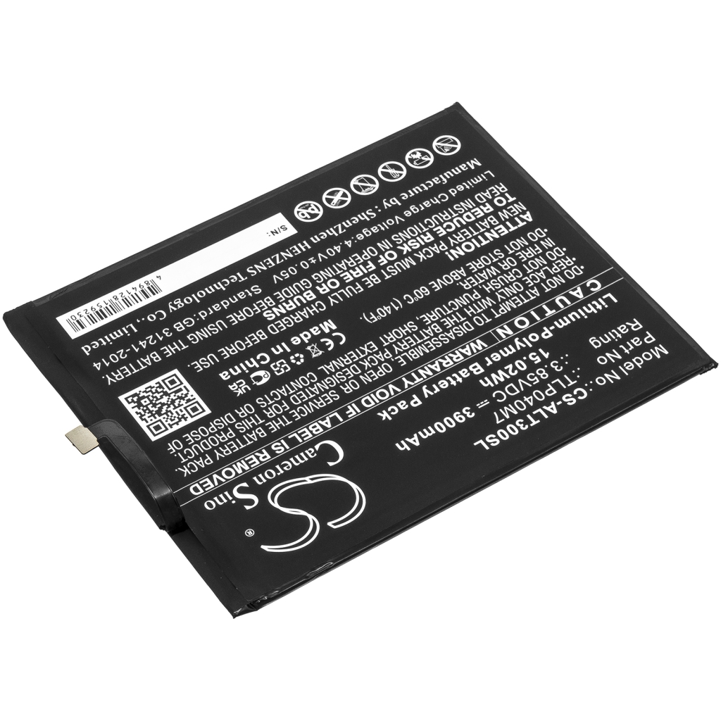 Tablette Batterie Alcatel CS-ALT300SL