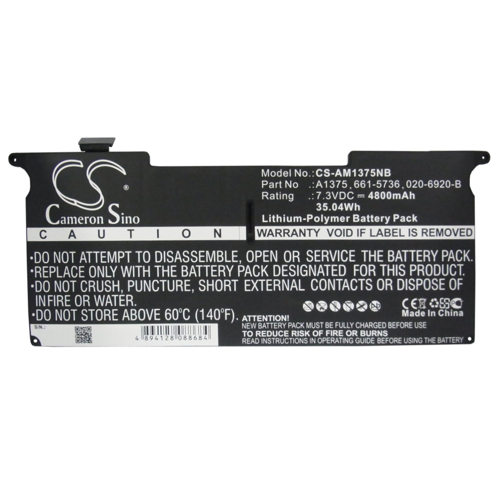 Batterie pour ordinateur portable Apple CS-AM1375NB