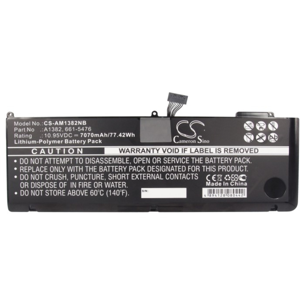 Batterie pour ordinateur portable Apple CS-AM1382NB