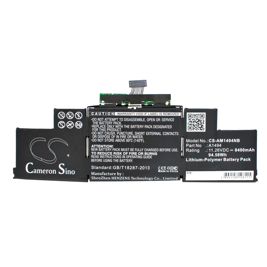 Compatible battery replacement for Apple A1494