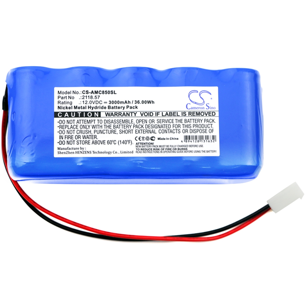 Remplacement de batterie compatible pour Aemc 2118.57