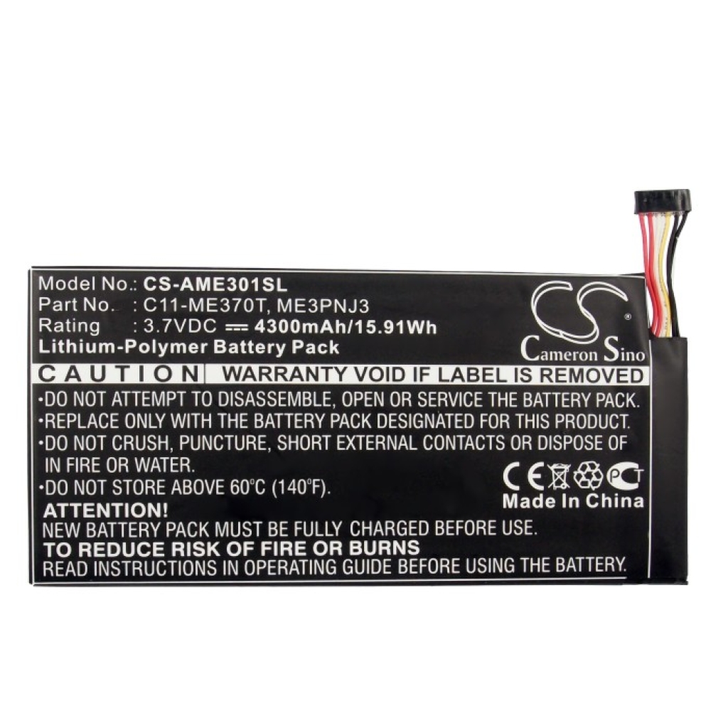 Tablette Batterie Google CS-AME301SL