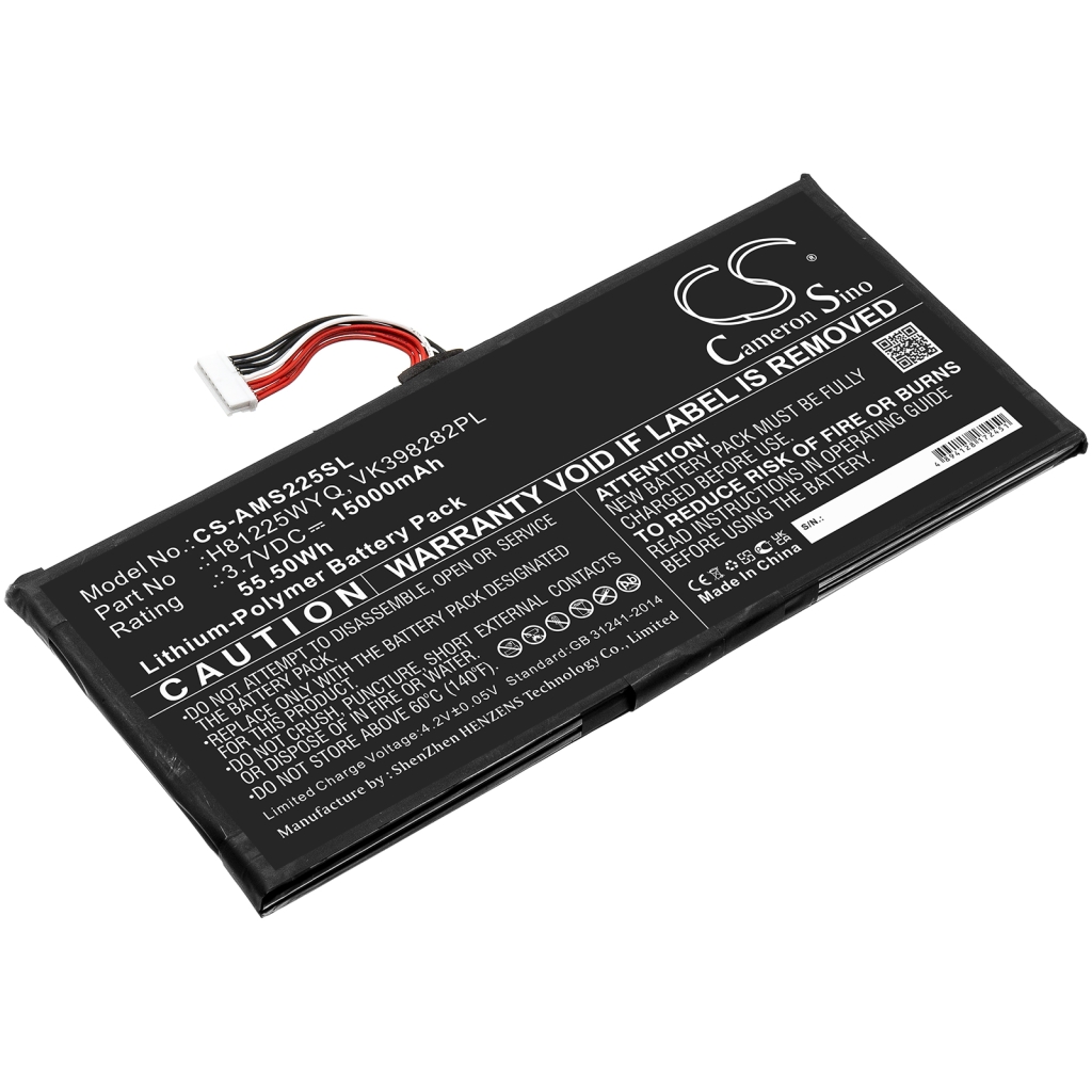 Batteries Remplace VK398282PL