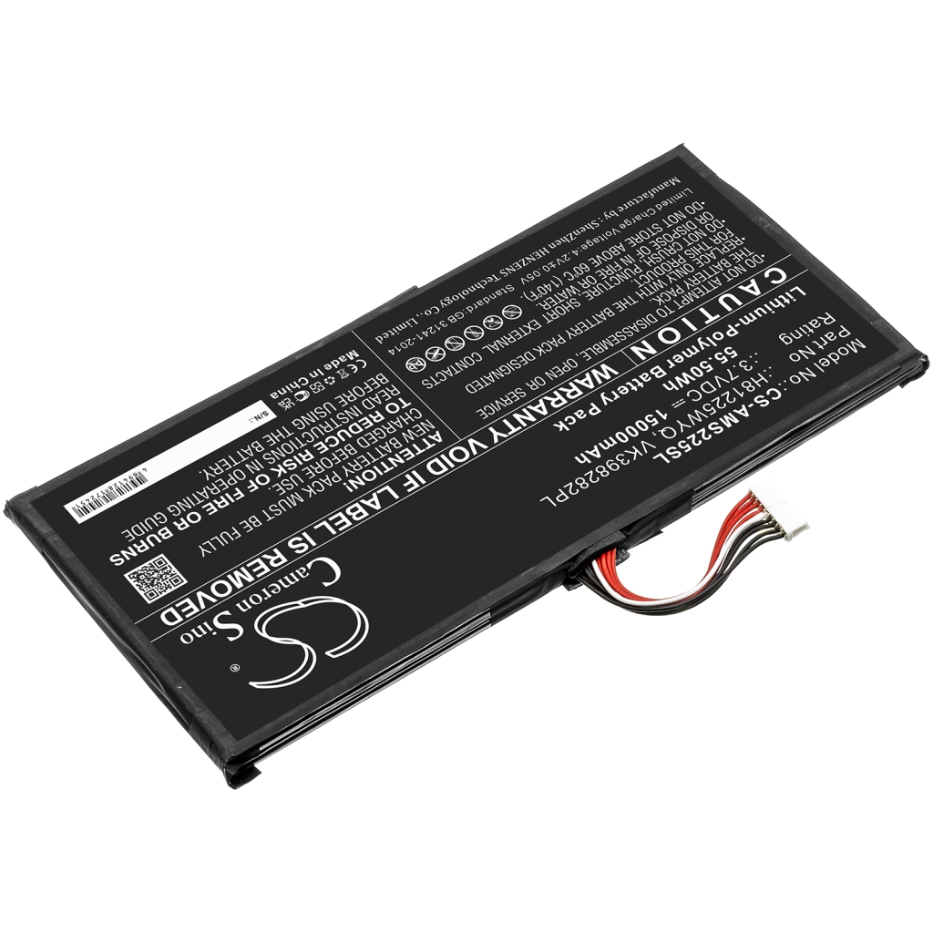 Batteries Remplace H81225WYQ