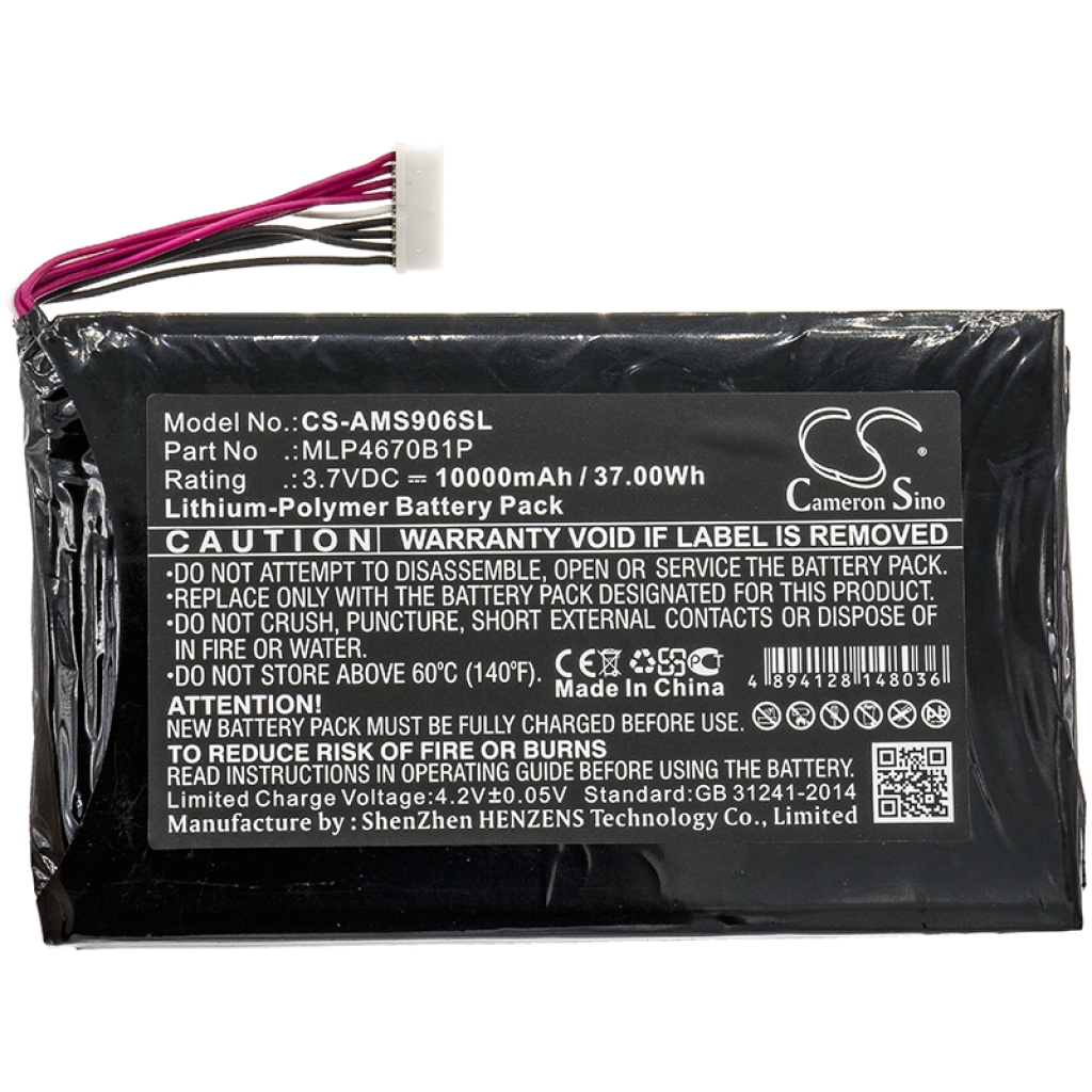 Batteries Remplace MLP4670B1P