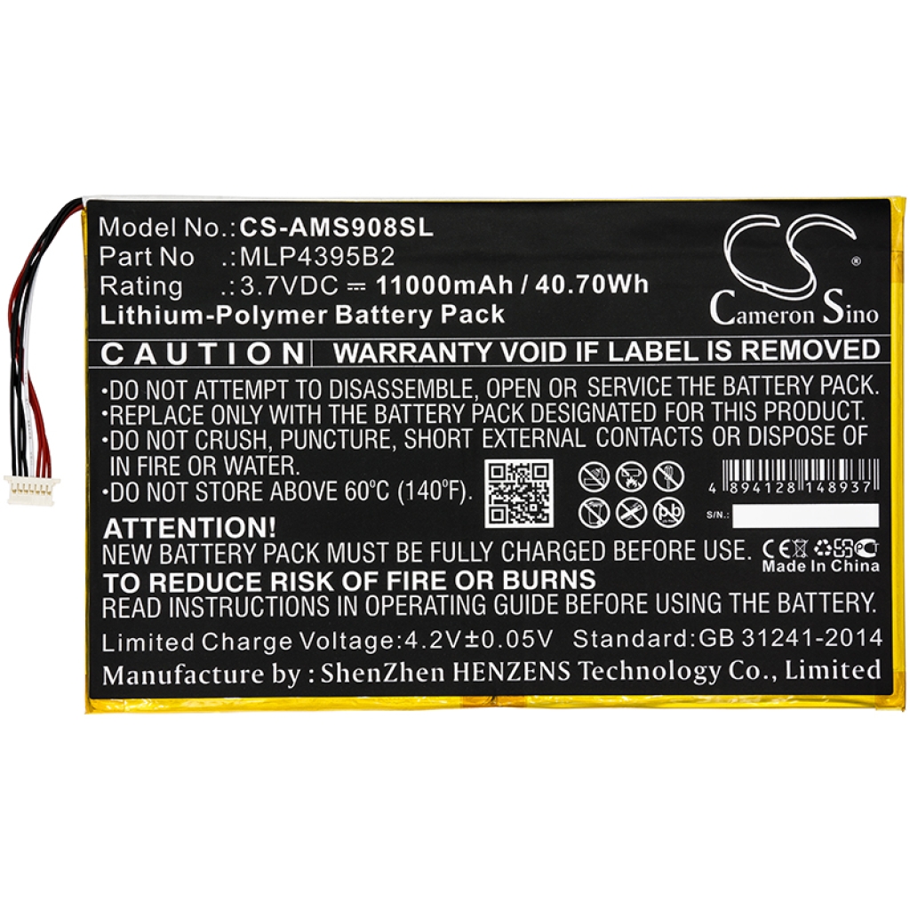 Équipement Batterie Autel CS-AMS908SL