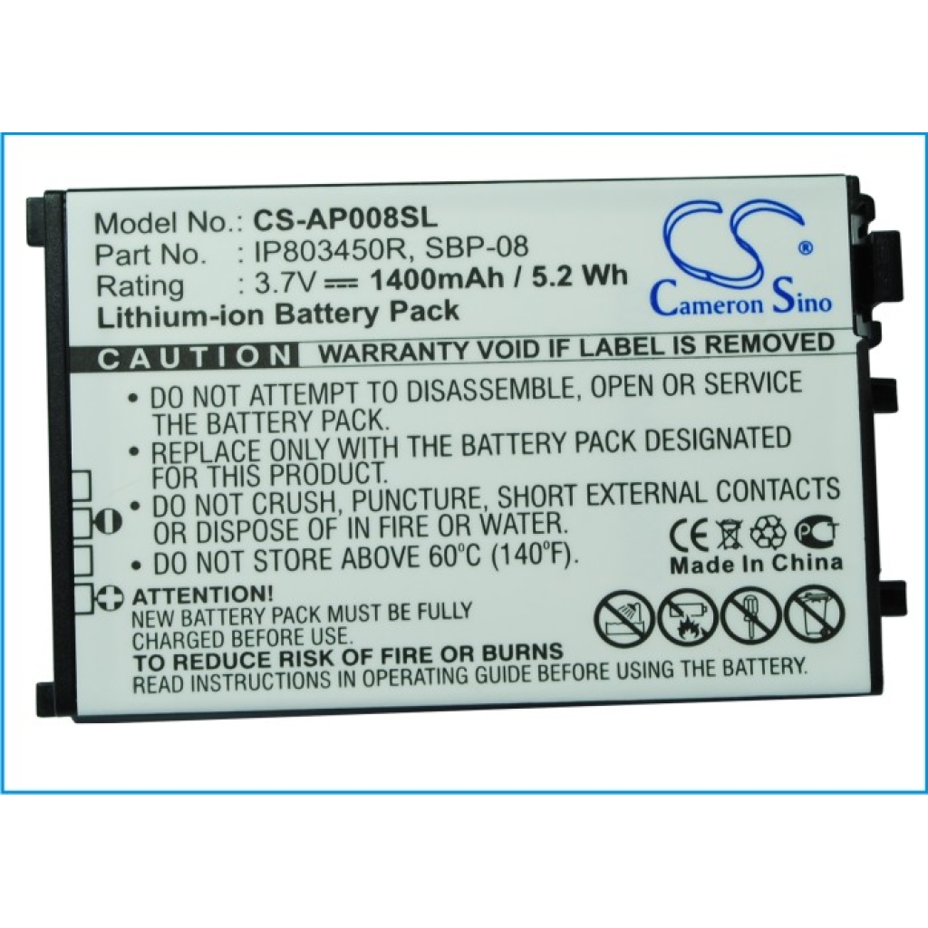 Battery Replaces SBP-08