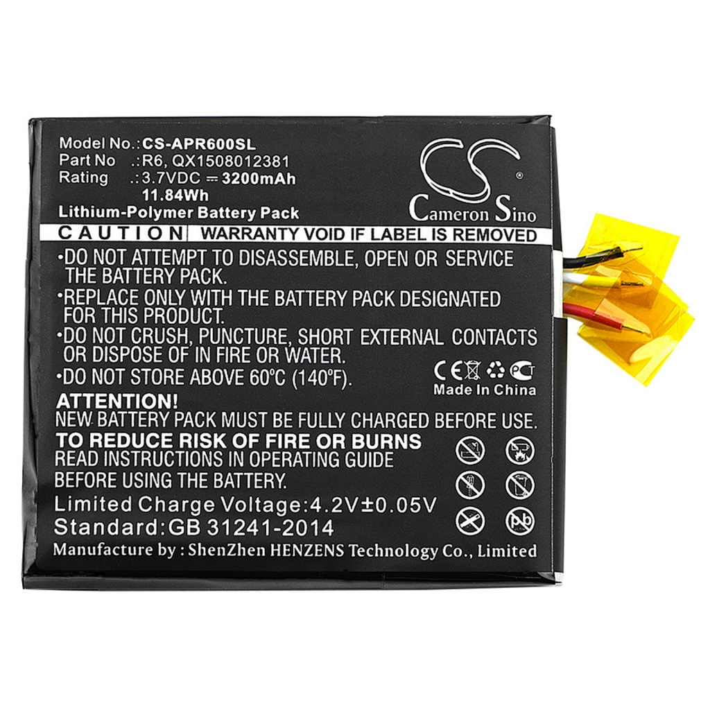 Battery Replaces QX1508012381