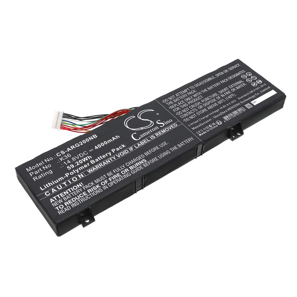 Batteries Remplace 36539419s