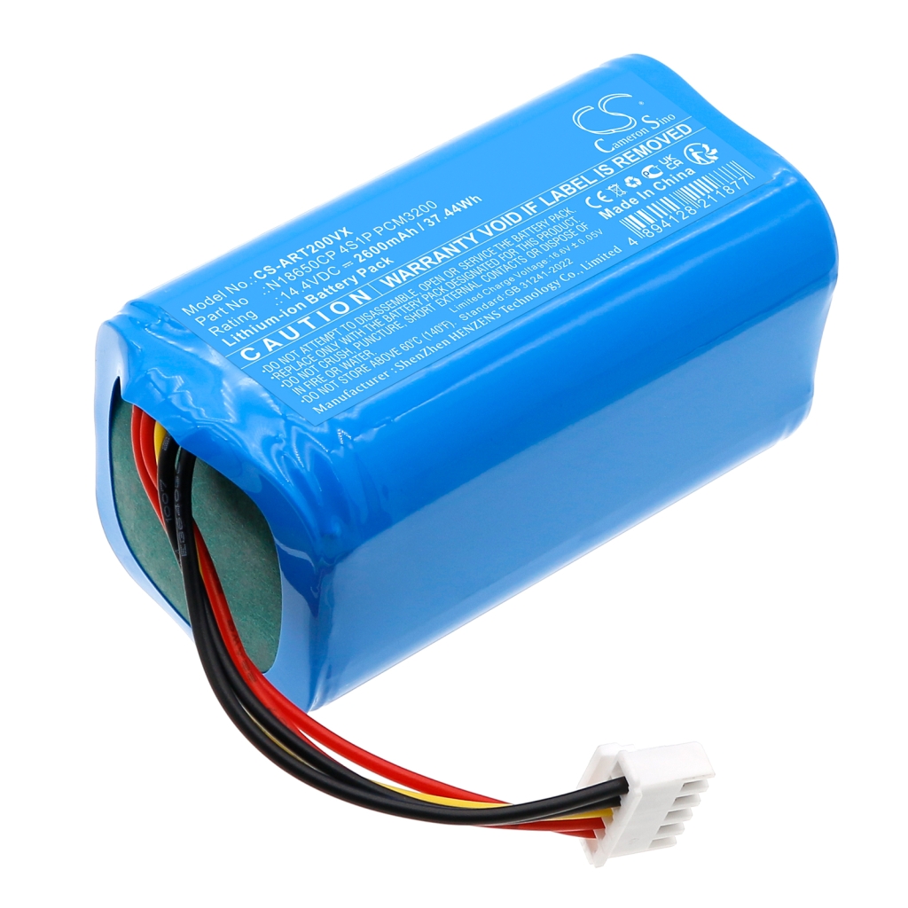 Battery Replaces N18650CP 4S1P PCM3200