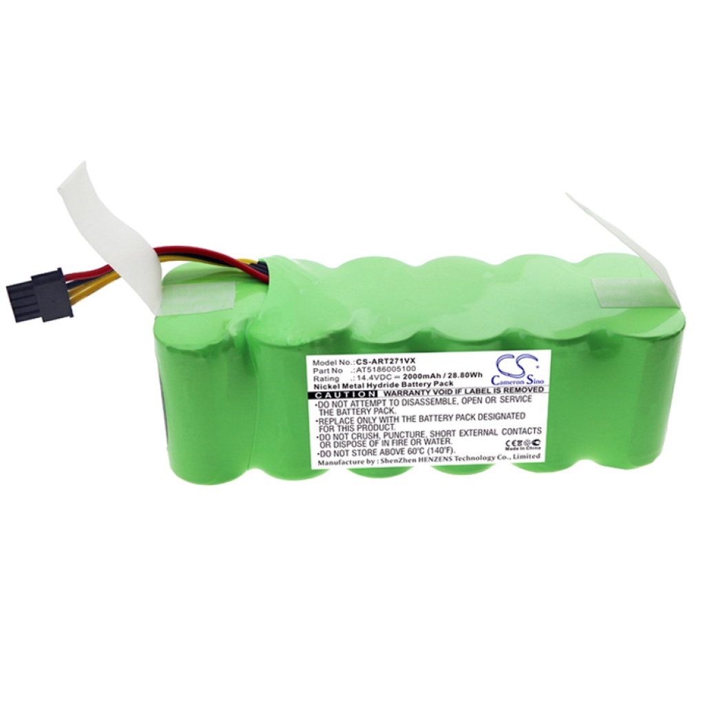 Compatible battery replacement for Proscenic AT5186005100