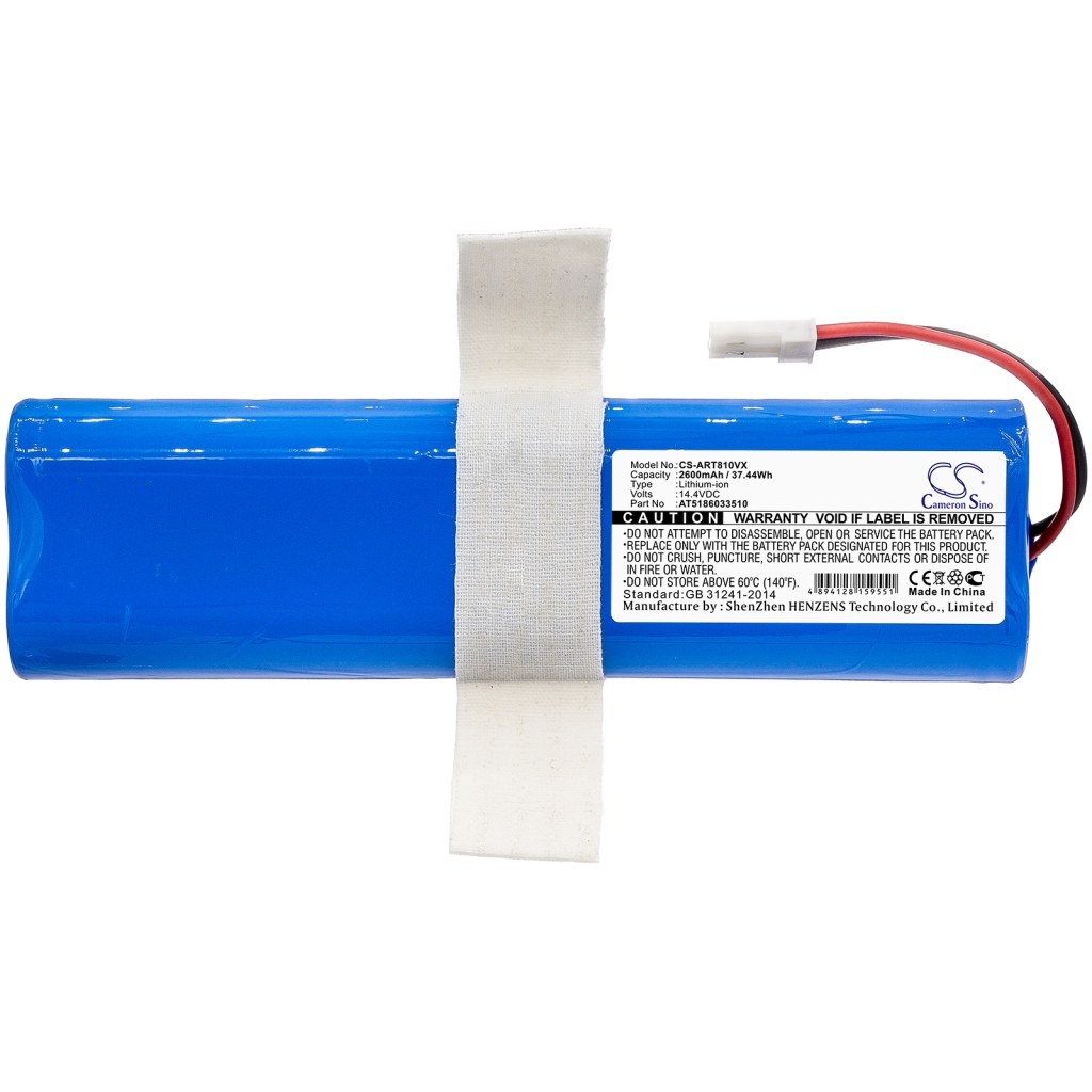 Compatible battery replacement for Pure clean AT5186033510