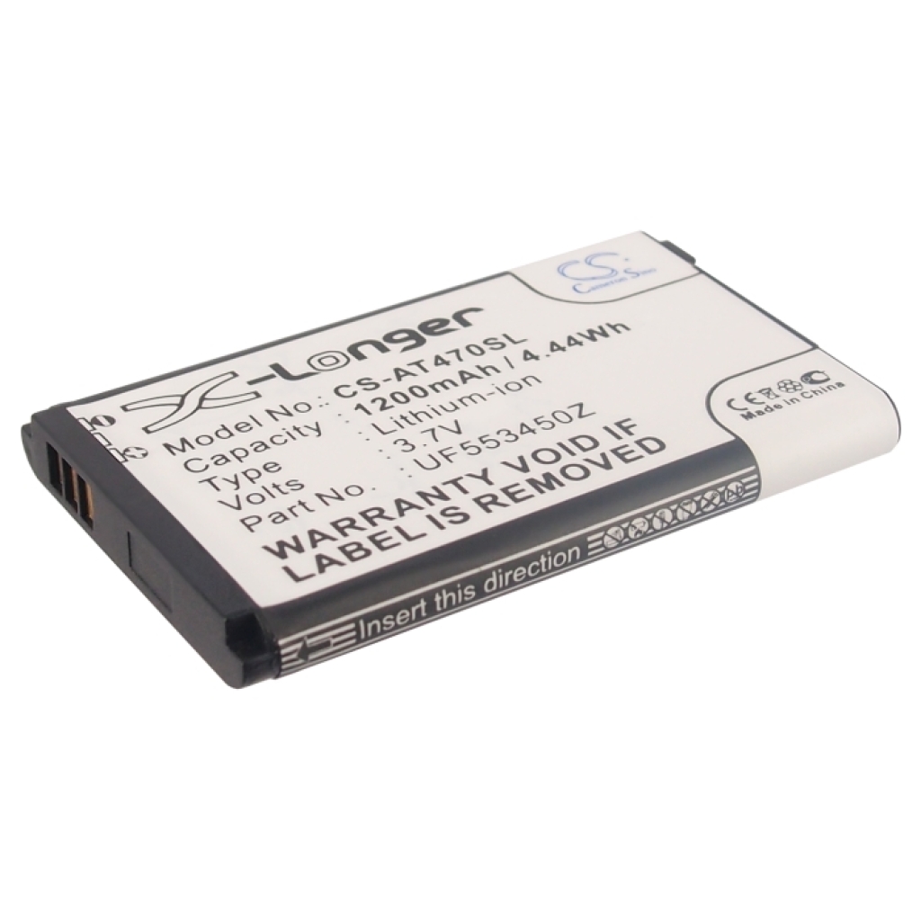 Compatible battery replacement for AIRIS UF553450Z