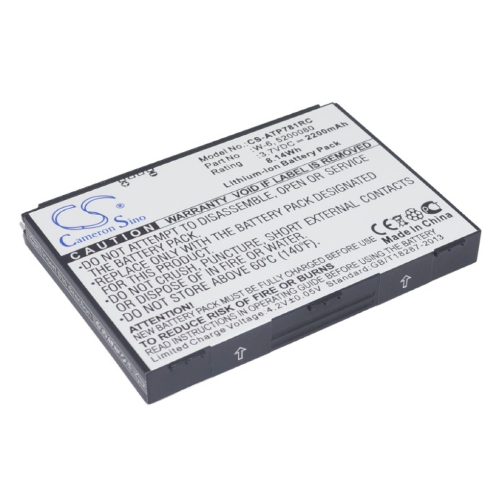 Compatible battery replacement for AT