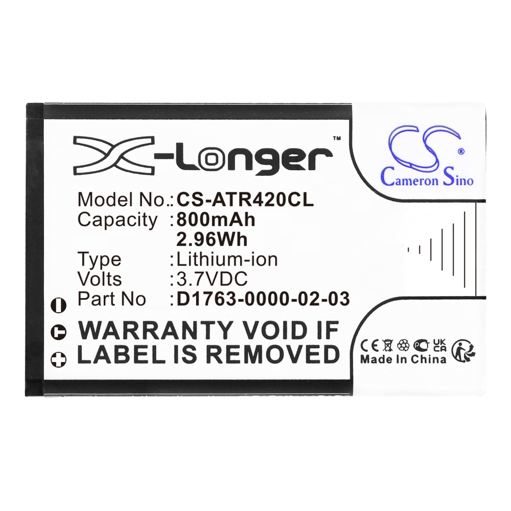 Batterie de téléphone sans fil Aastra CS-ATR420CL