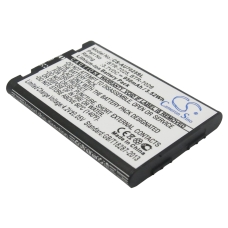 Compatible battery replacement for Audiovox BTR-7025,BTR-7026,BTR7026