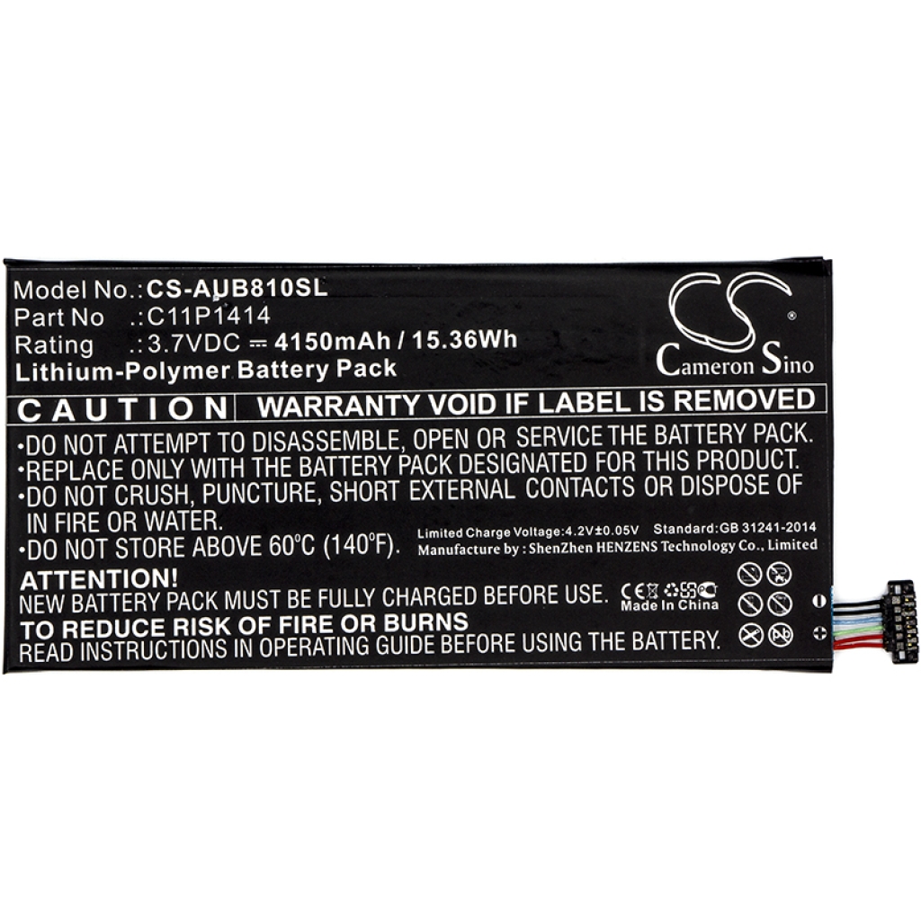 Batteries Remplace C11P1414