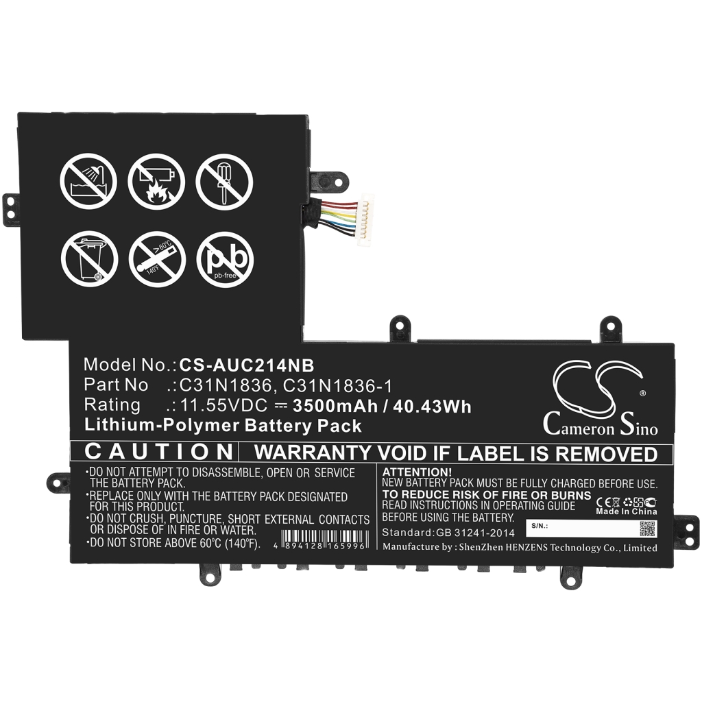 Batterie pour ordinateur portable Asus CS-AUC214NB