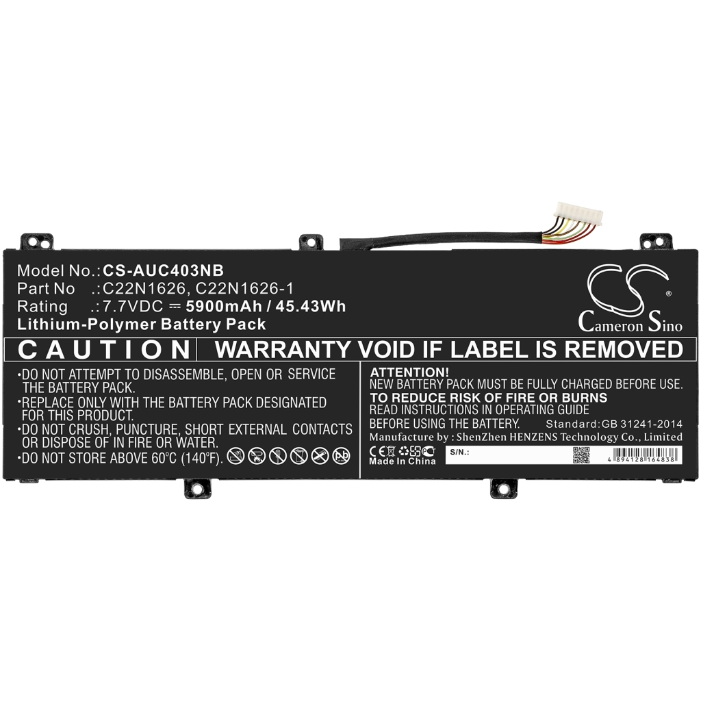 Batterie pour ordinateur portable Asus Chromebook Flip C213SA-YS02