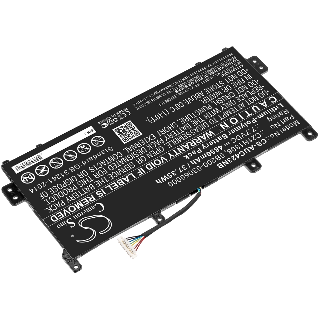 Batterie pour ordinateur portable Asus Chromebook C523NA-BR0067