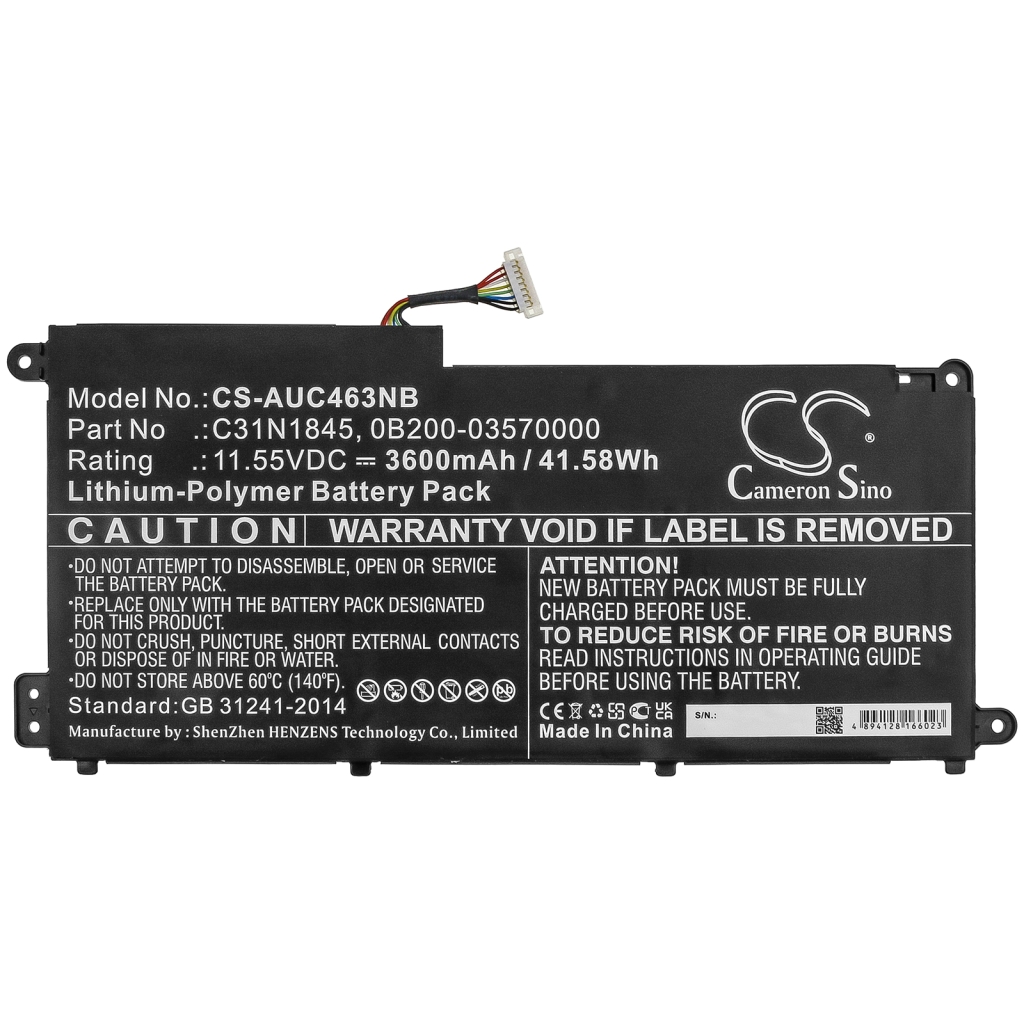 Batterie pour ordinateur portable Asus CS-AUC463NB