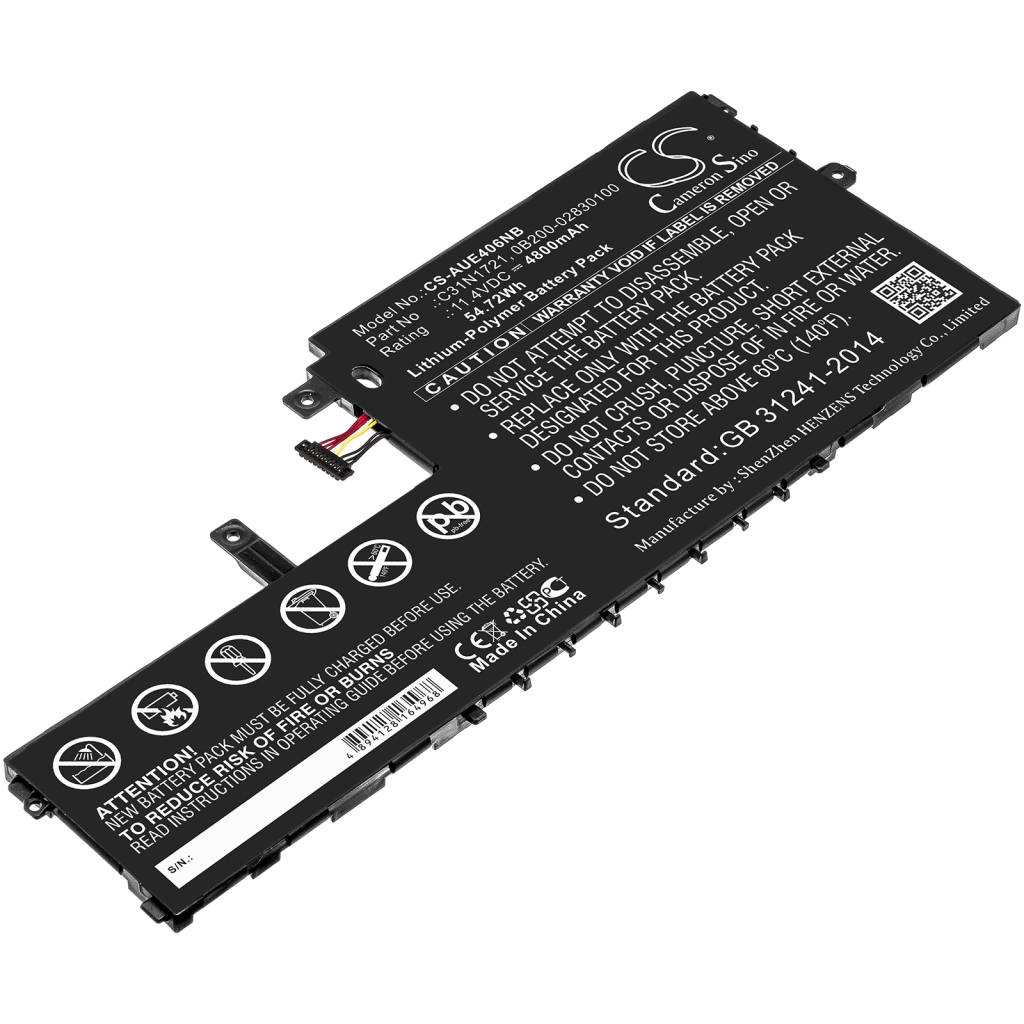 Batterie pour ordinateur portable Asus CS-AUE406NB