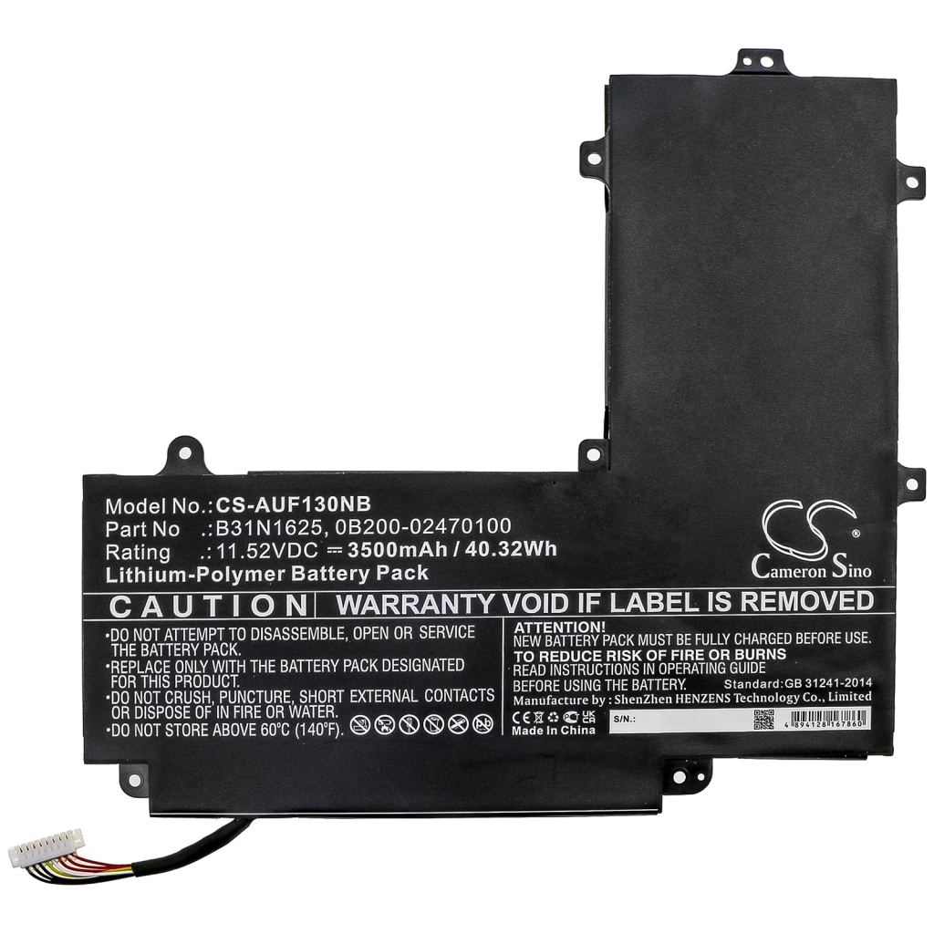 Battery Replaces B31N1625