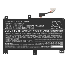 Remplacement de batterie compatible pour Asus  B31BN91, 0B200-02910100, 0B200-03400000, 0B200-02910000, 0B200-03270200...