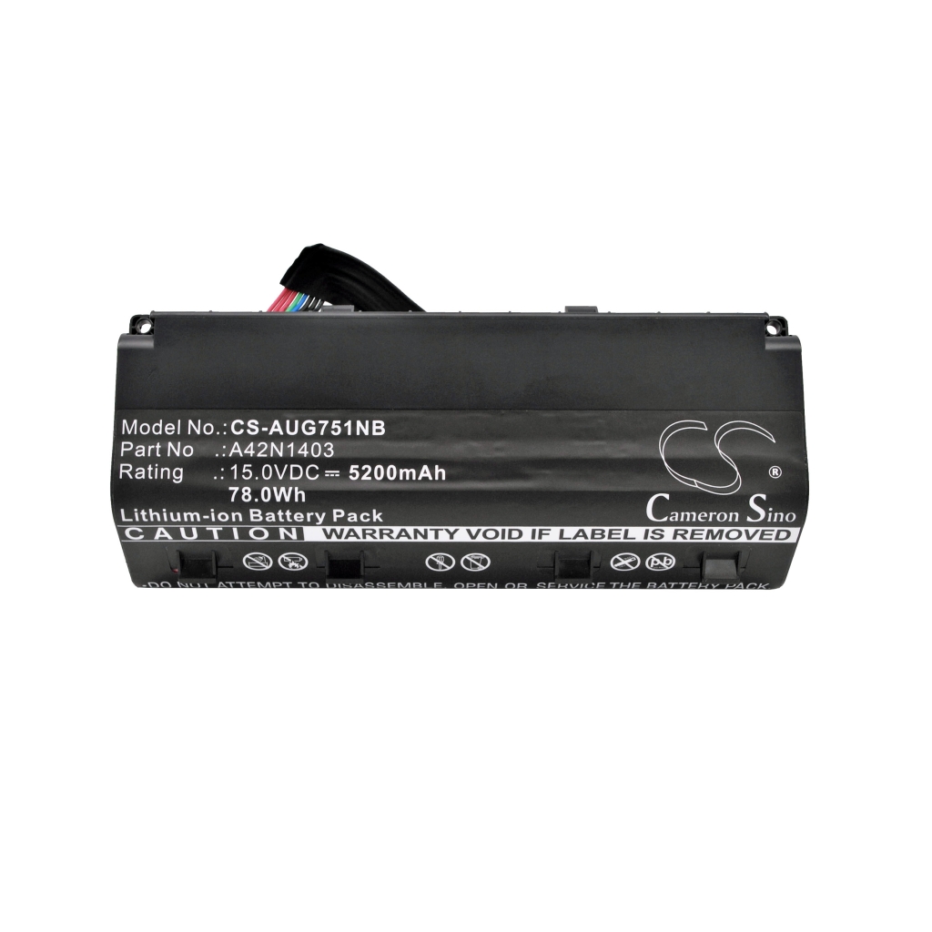 Notebook battery Asus CS-AUG751NB