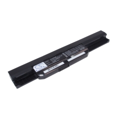 Compatible battery replacement for Asus 07G016H31875M,0B20-00X50AS,A31-K53,A32-K53,A41-K53...