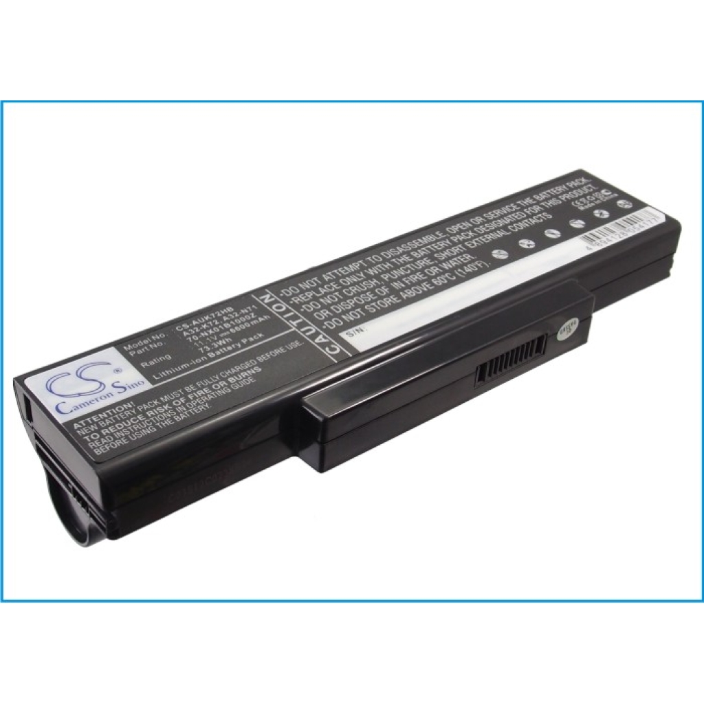 Batterie pour ordinateur portable Asus CS-AUK72HB