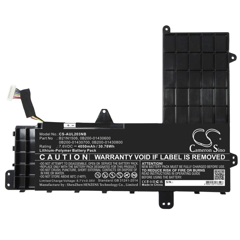 Batterie pour ordinateur portable Asus E502SA-XO144T