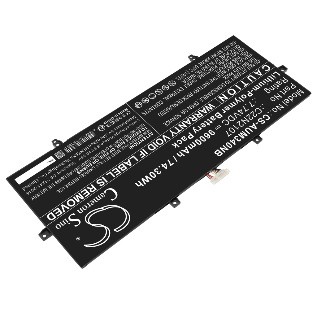 Compatible battery replacement for Asus C22N2107