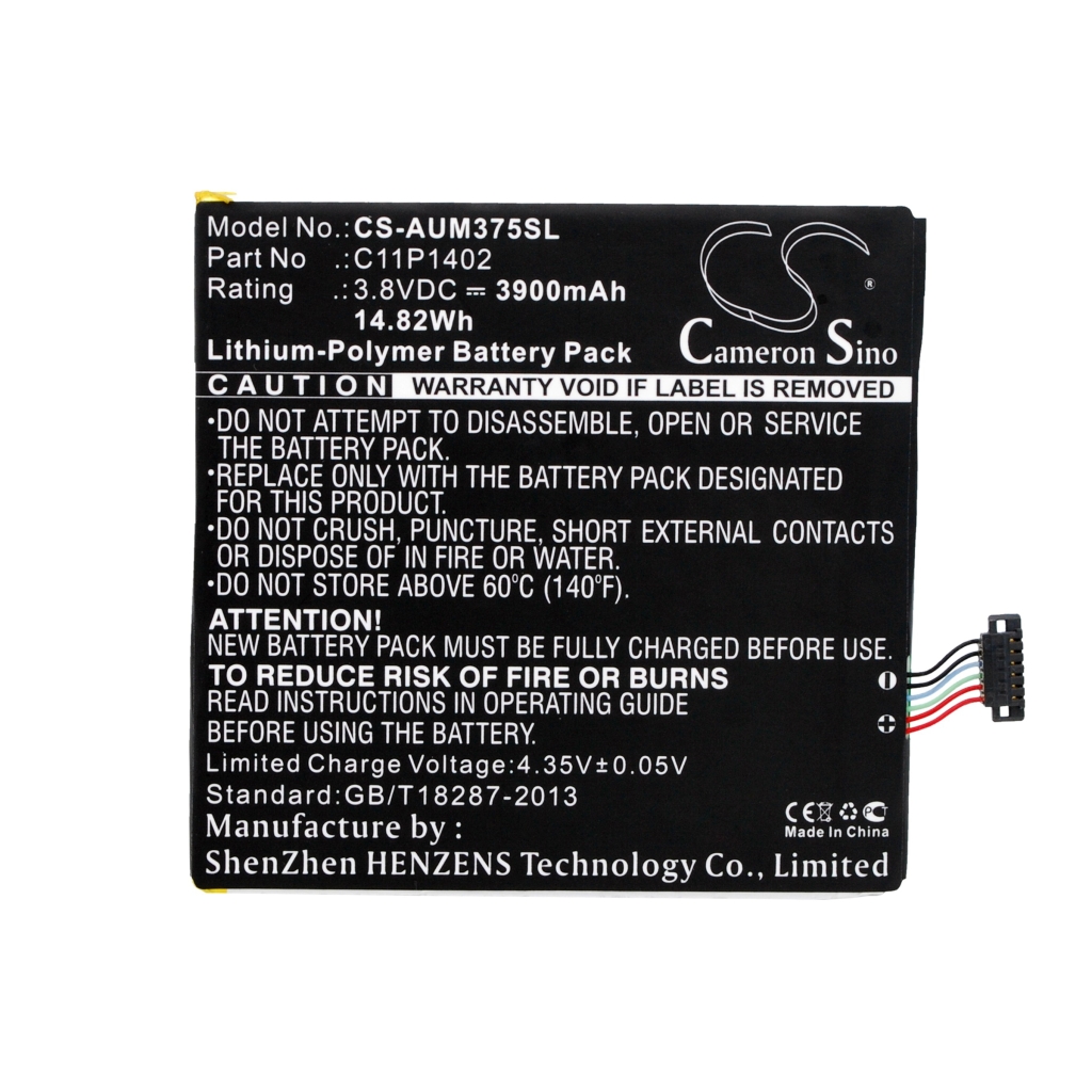 Tablette Batterie Asus CS-AUM375SL