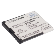 Compatible battery replacement for Amplicomms CM504442APR