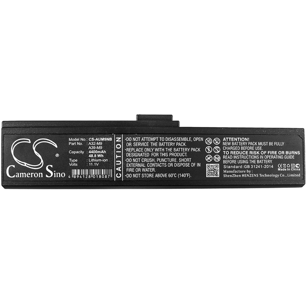 Notebook battery Asus W7SG