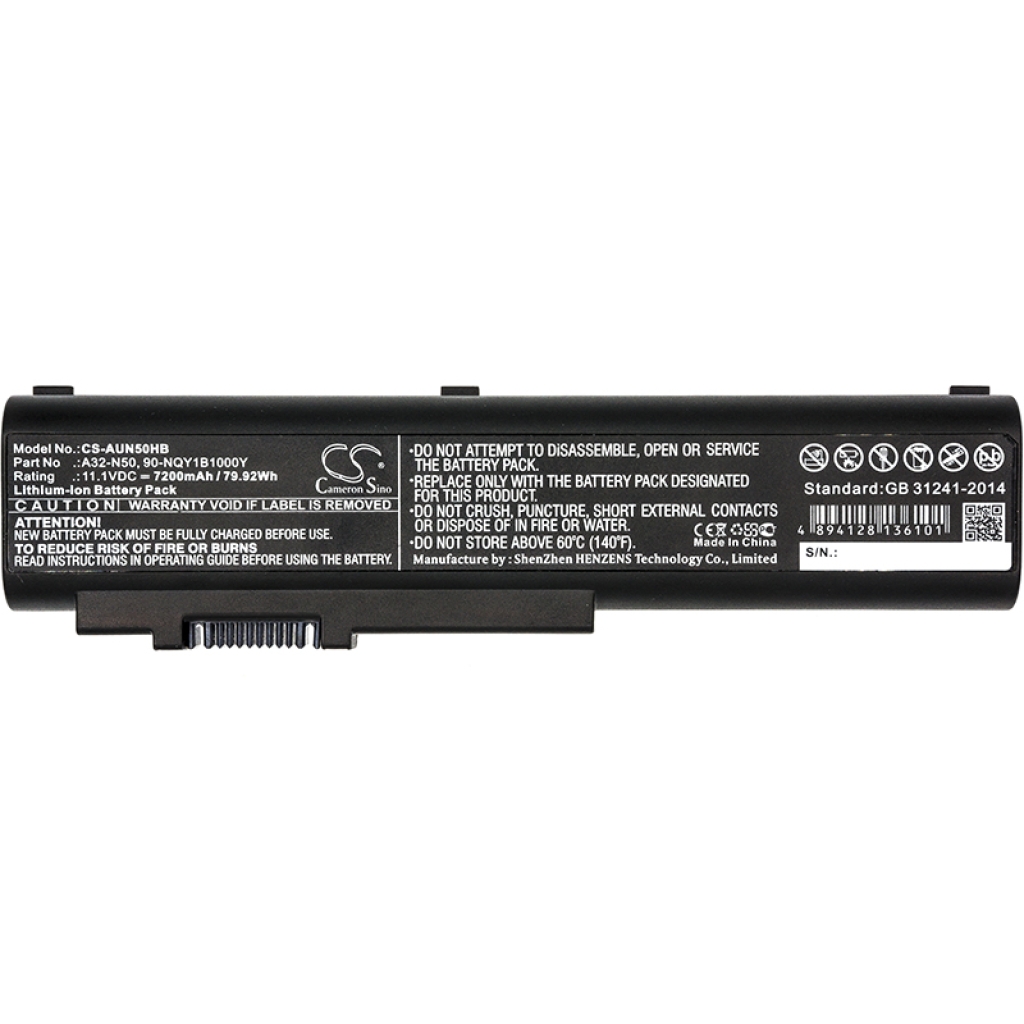 Notebook battery Asus N50TR