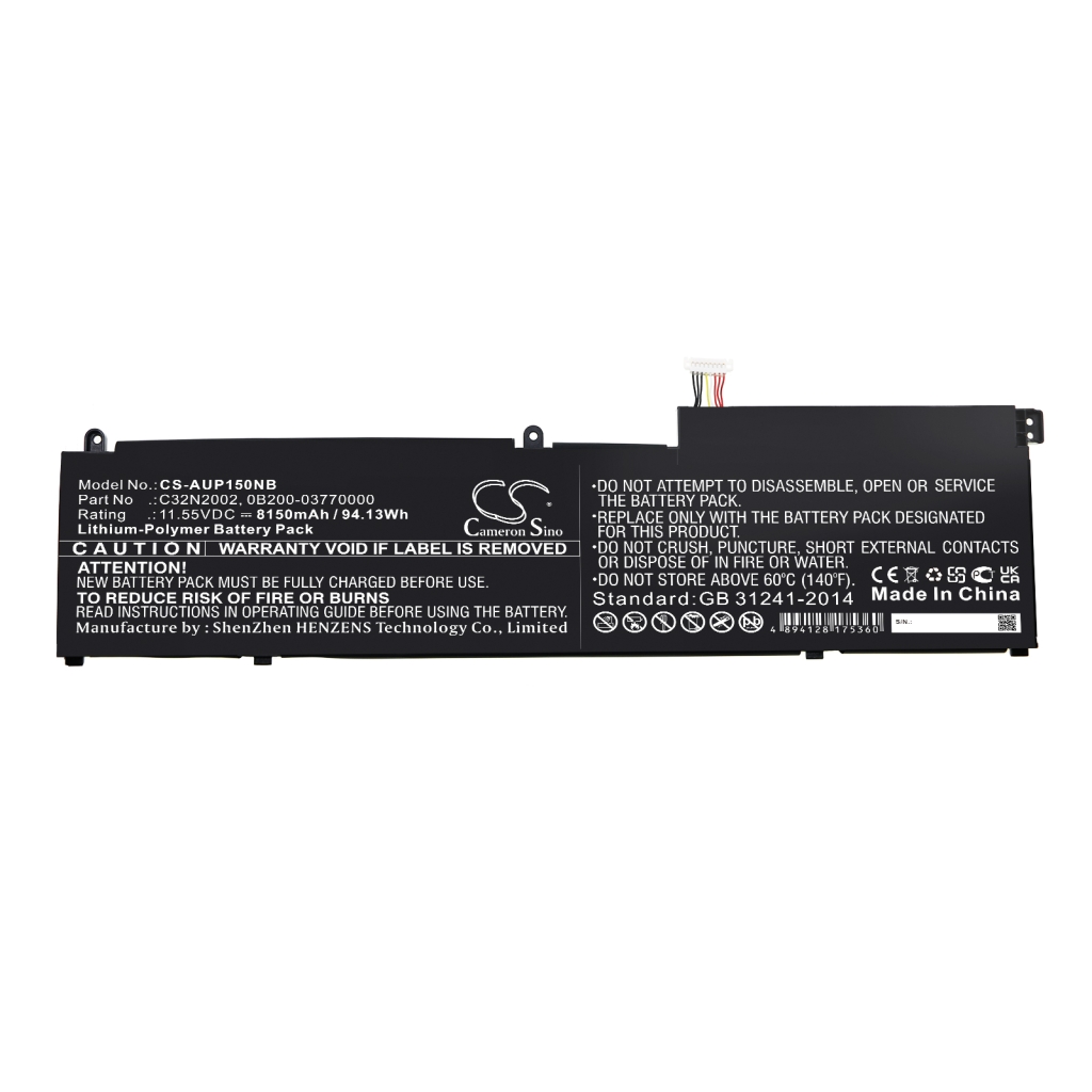 Batterie pour ordinateur portable Asus CS-AUP150NB