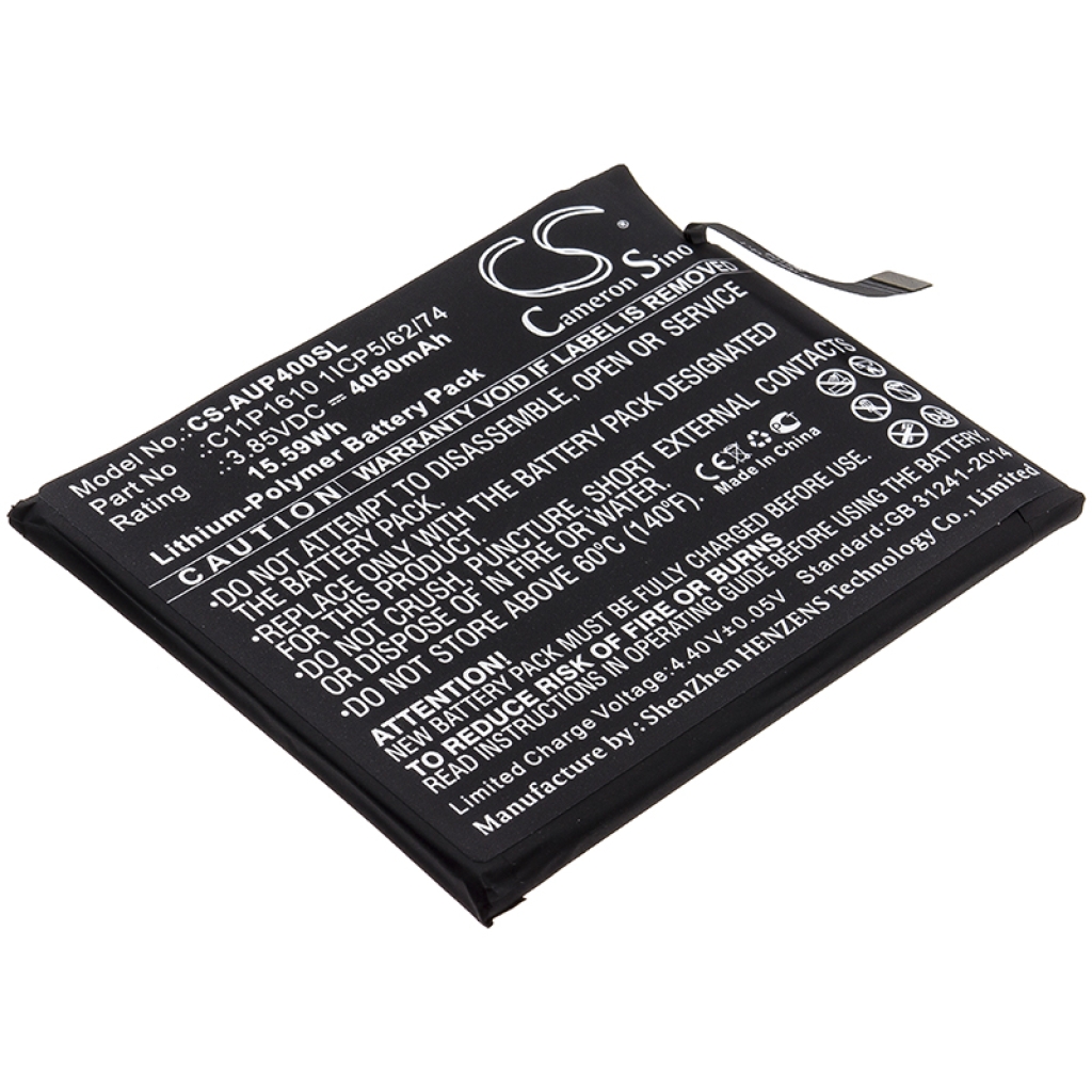 Compatible battery replacement for Asus C11P1610 1ICP5/62/74