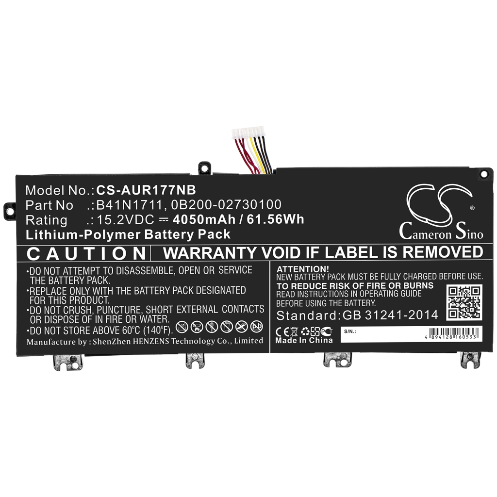 Notebook battery Asus CS-AUR177NB