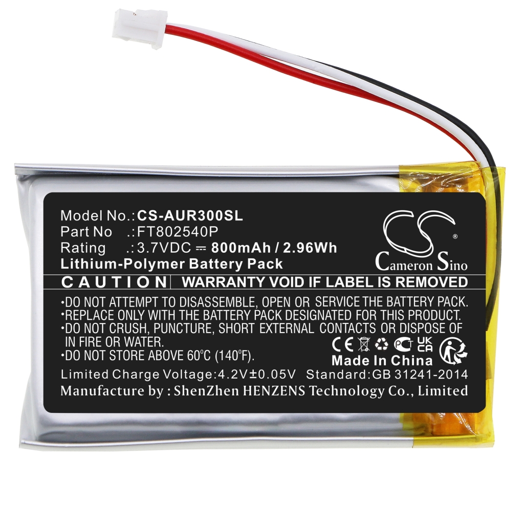 Battery Replaces FT802540P