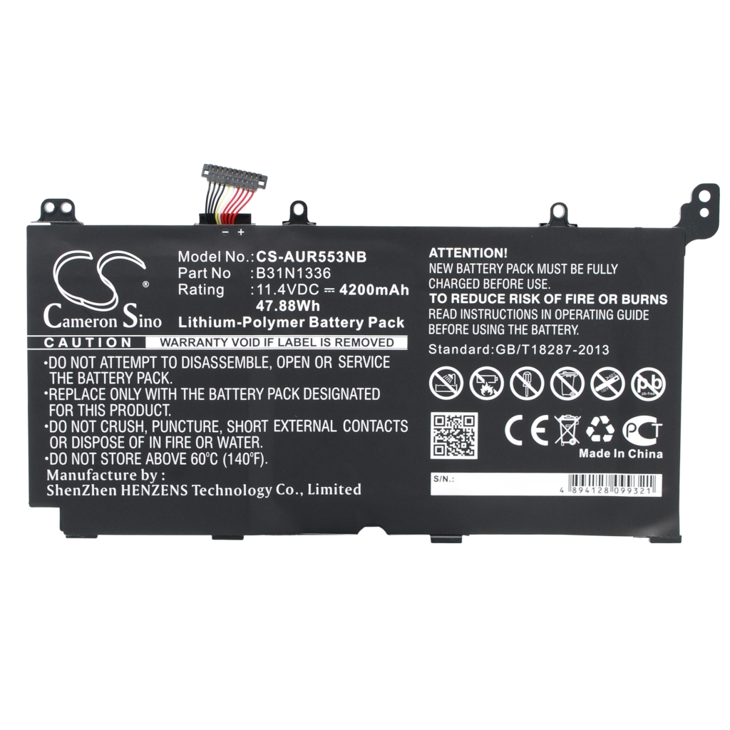 Battery Replaces B31N1336