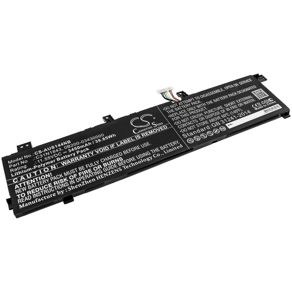 Batterie pour ordinateur portable Asus CS-AUS144NB