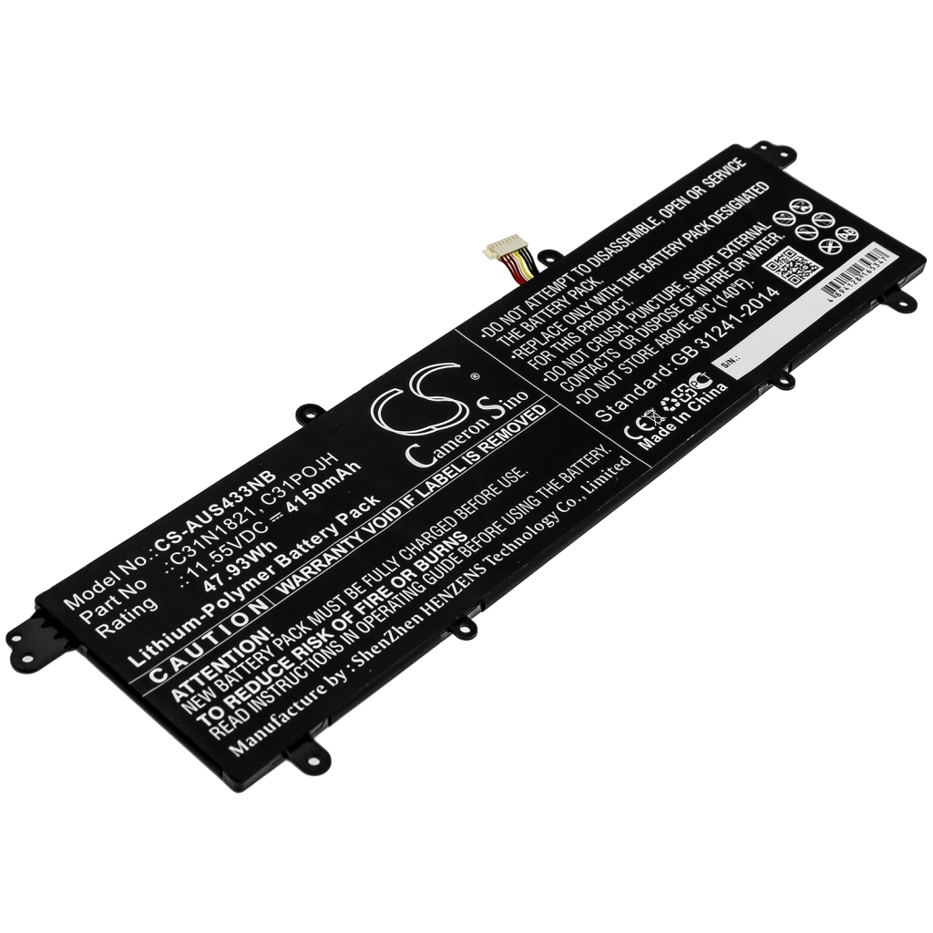 Batterie pour ordinateur portable Asus VivoBook S14 M433IA-EB071TS