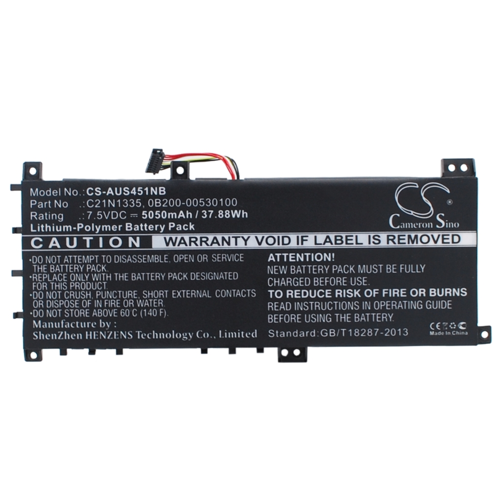 Batterie pour ordinateur portable Asus CS-AUS451NB