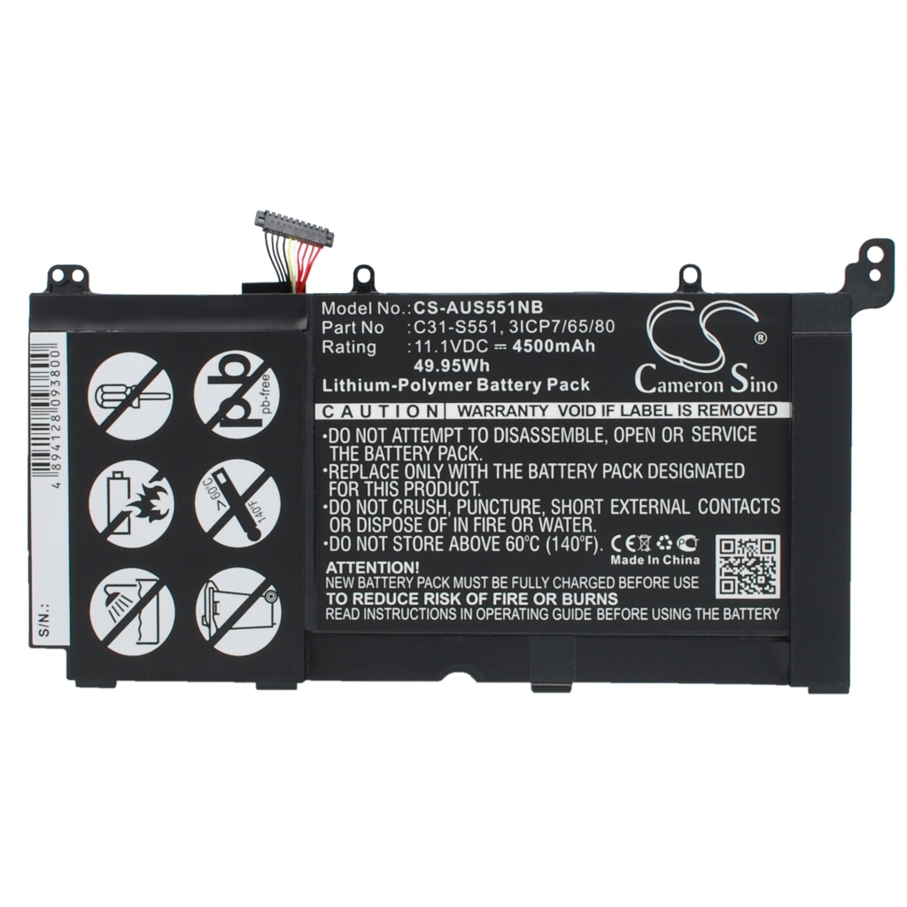 Batterie pour ordinateur portable Asus VivoBook A551LB