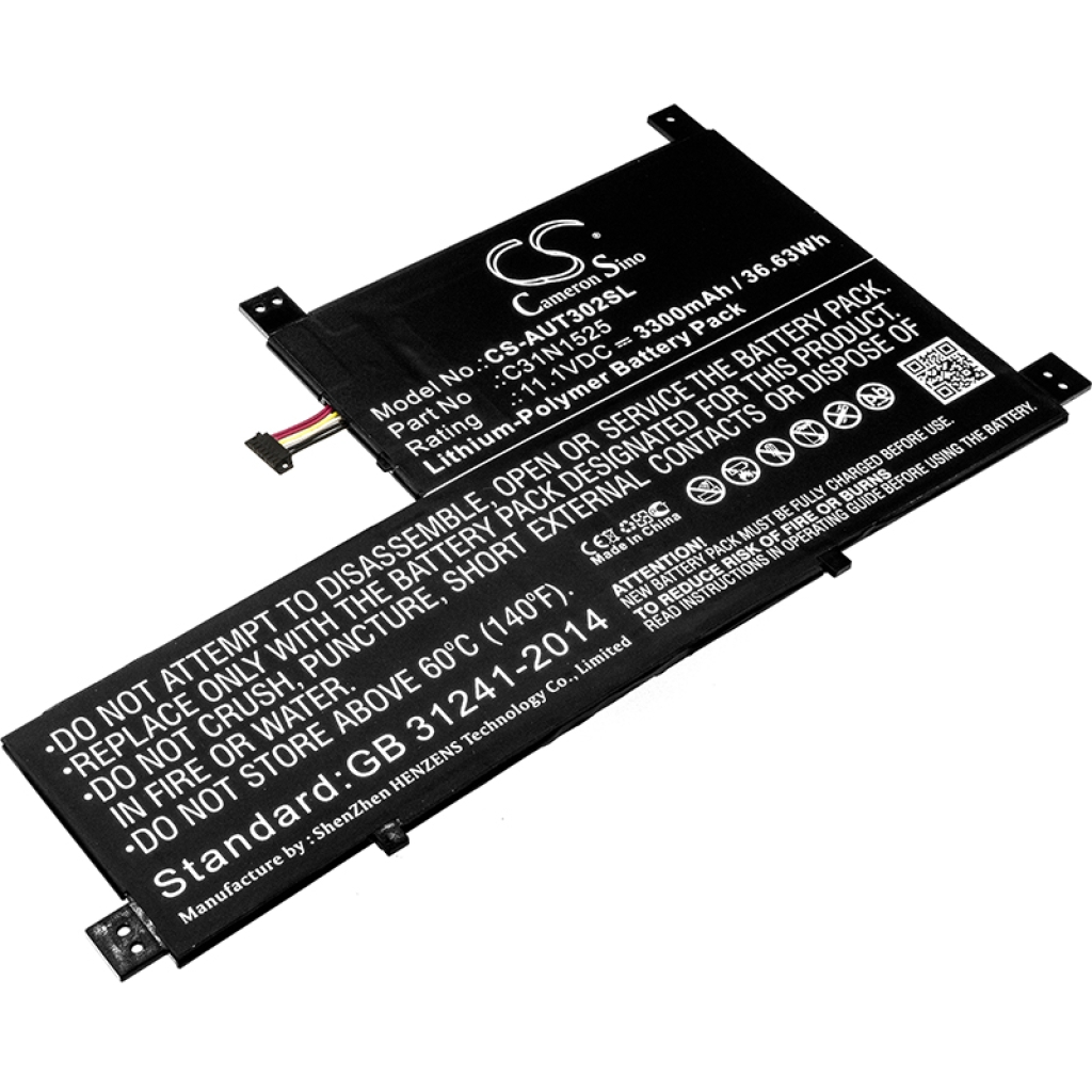 Battery Replaces C31N1525